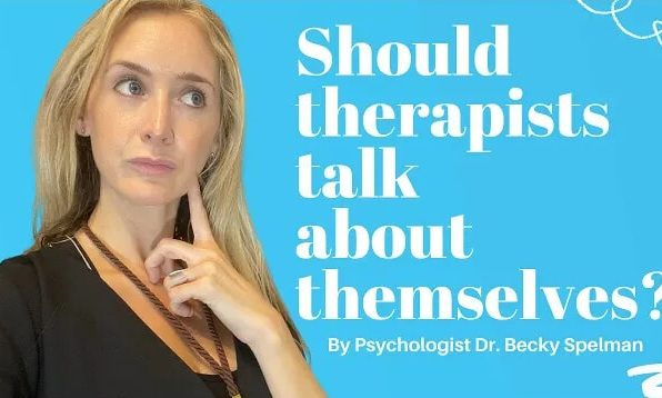 Is it Okay for Therapists to Talk about Themselves? | Private Therapy Clinic